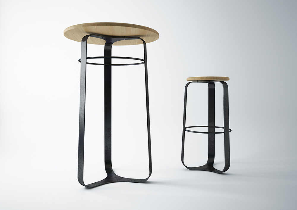 Table and stool concept